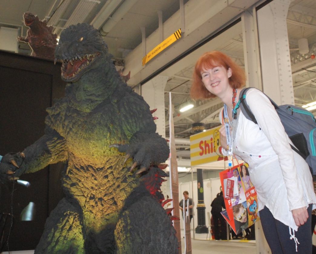 Paula and Godzilla