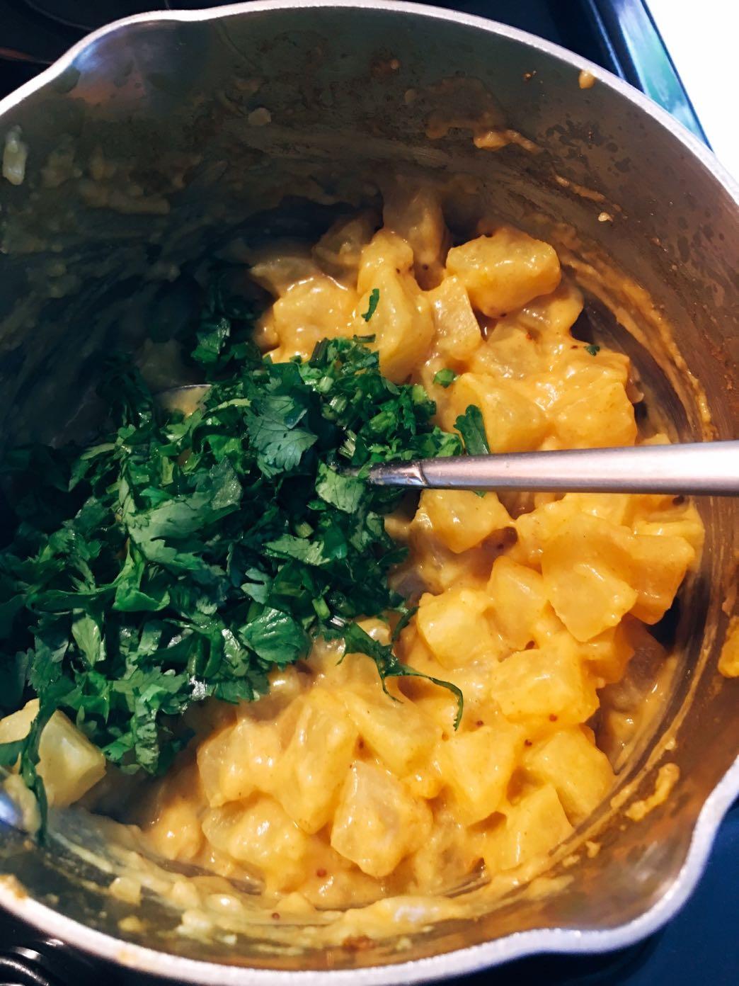 Mooli radish curry—also known as daikon - ŸOMOJO