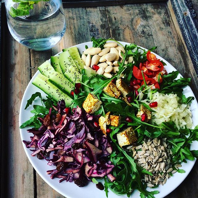 vegan tofu salad