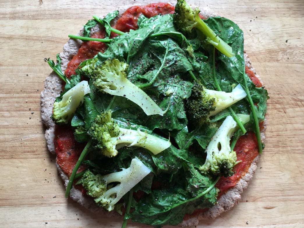 Plant-based pizza